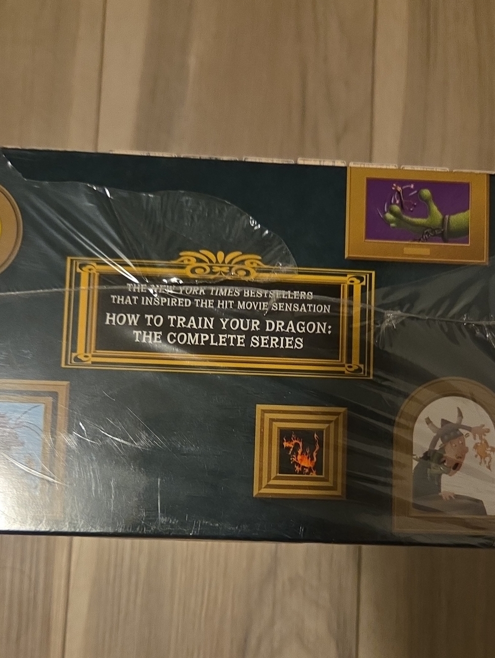 How to Train Your Dragon: The Complete Series Coffee Table Book Set - Dark Green